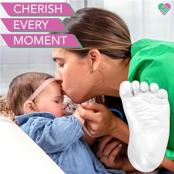 Baby Keepsake Hand Casting Kit for Infant Hand & Foot Molding - Picture 2 of 5